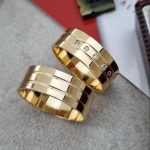 Par Alianças de Moedas Antiga Reta 7MM 2 Frisos + Pedras