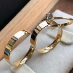 Par de Alianças de Moedas Antigas Reta 5MM Tradicional