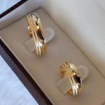 Par Alianças de Moedas Antigas 6MM Jateada no Canto